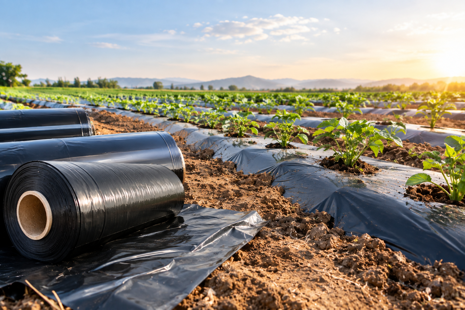 How Agricultural Mulch Film Helps Increase Crop Yield
