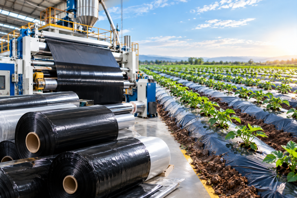 How Agricultural Mulch Film Helps Farmers Increase Crop Yield