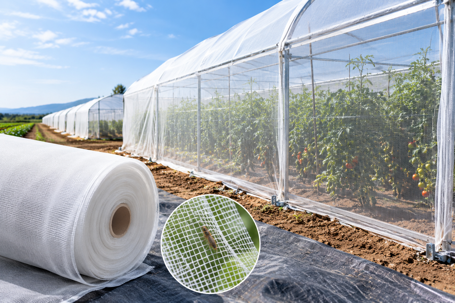 Choose Insect Netting According to the Crop