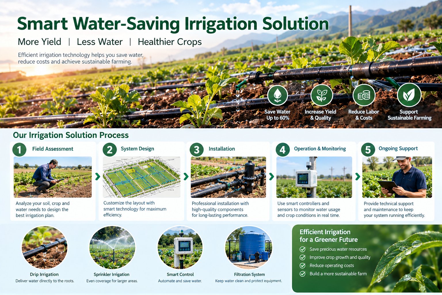 Water-Saving Irrigation Solutions