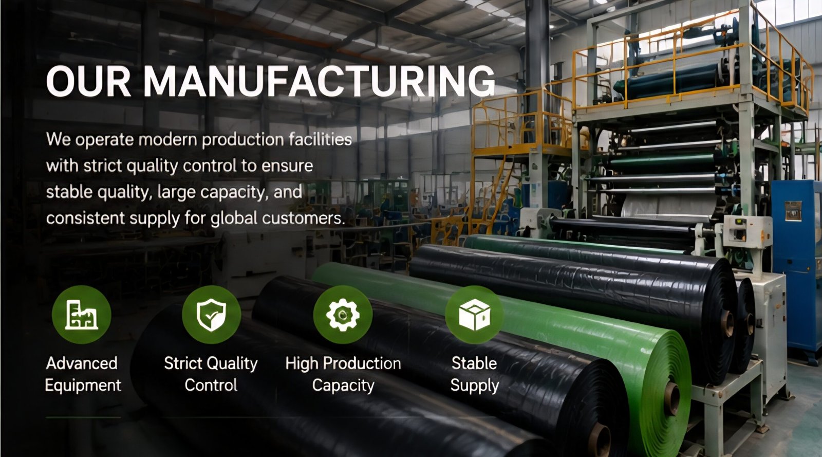 OUR MANUFACTURING